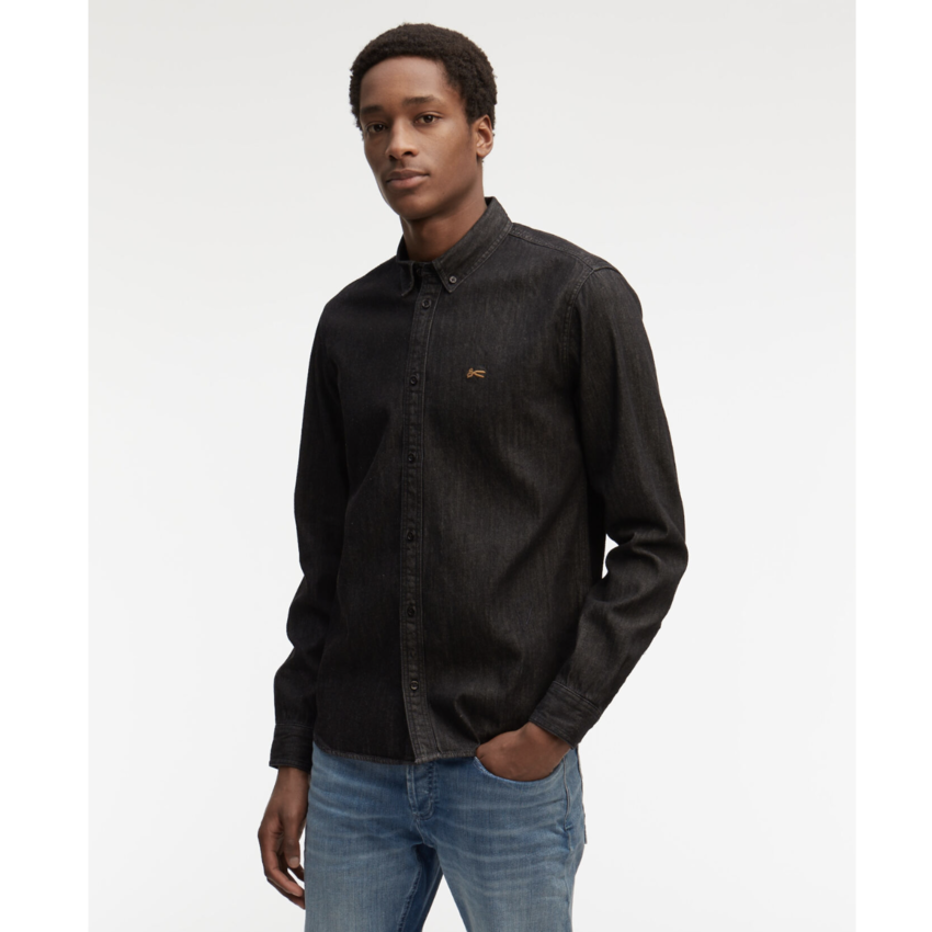 Denham Rich Regular Shirt BD Black