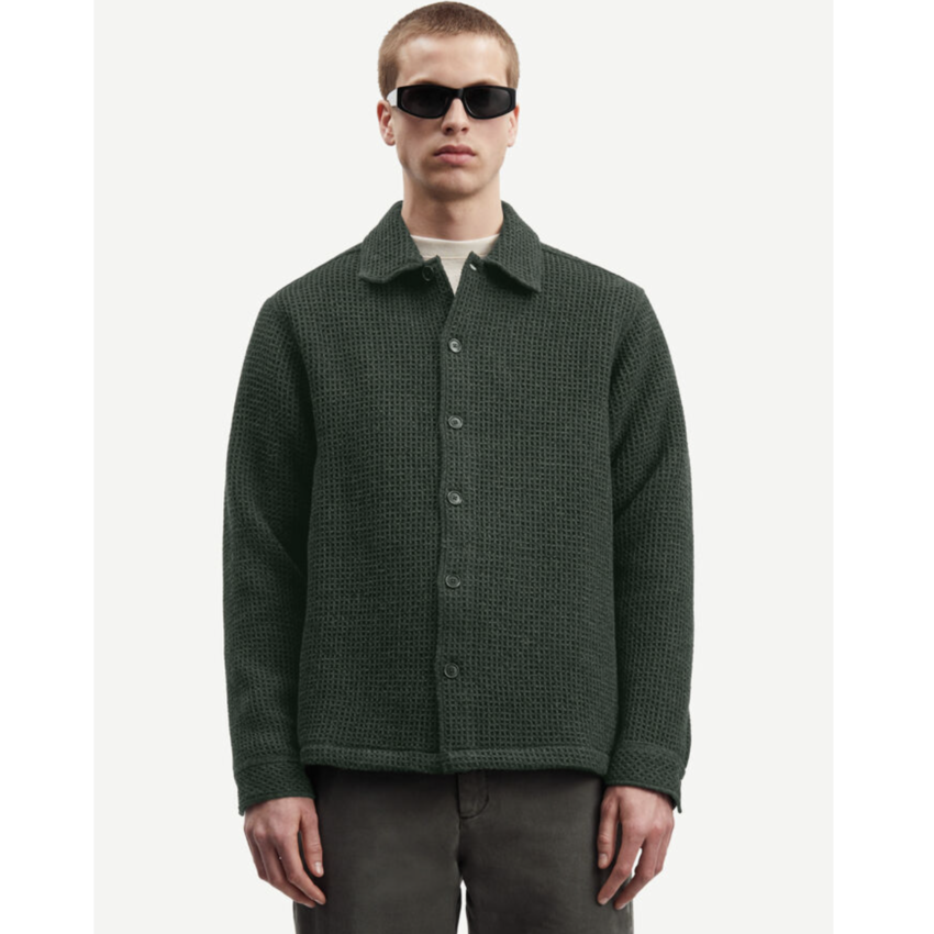 Samsoe//Samsoe Castor X Shirt 14536 Dark Green Melee