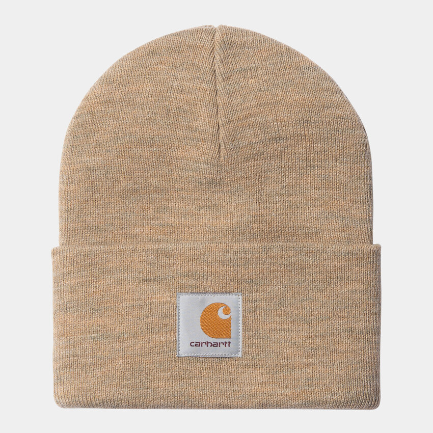 Carhartt WIP Acrylic Watch Hat Leather Heather