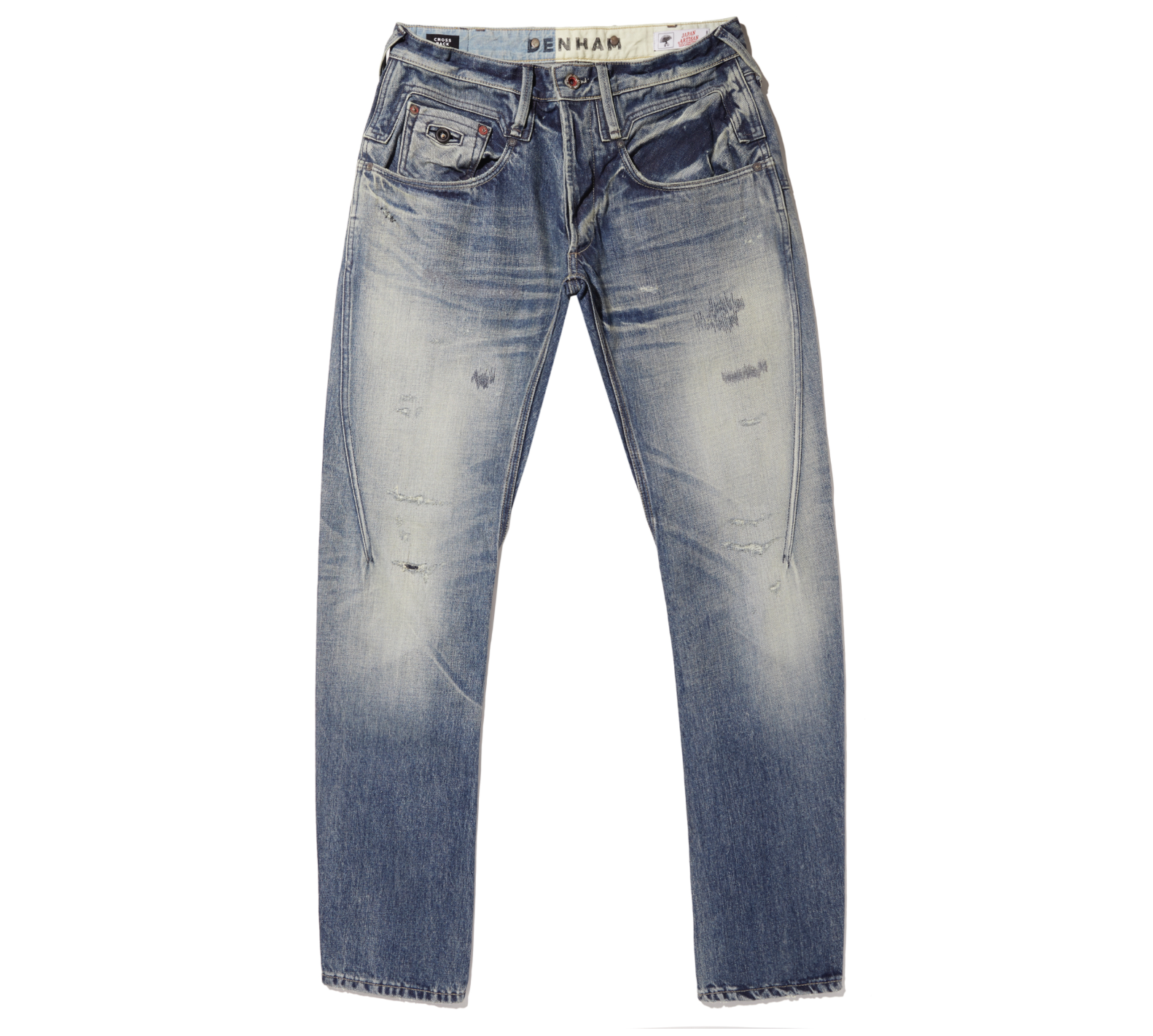 DENHAM made in japan denim CROSSBACK W30 - パンツ