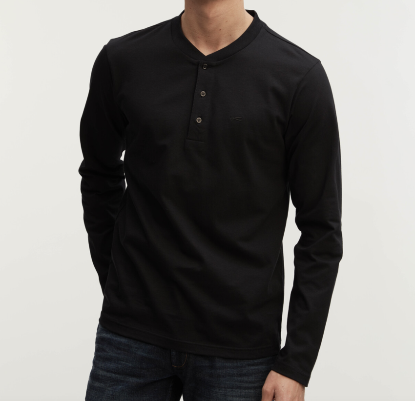 Denham Henley REG LS Tee