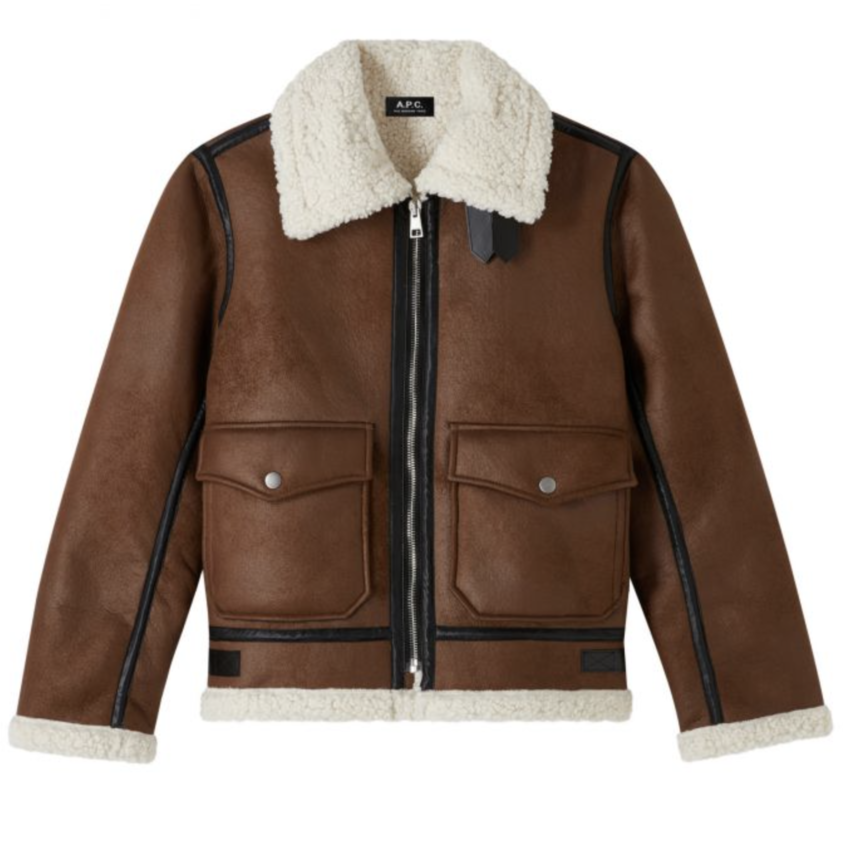 A.P.C. Paris Tommy Jacket Brown