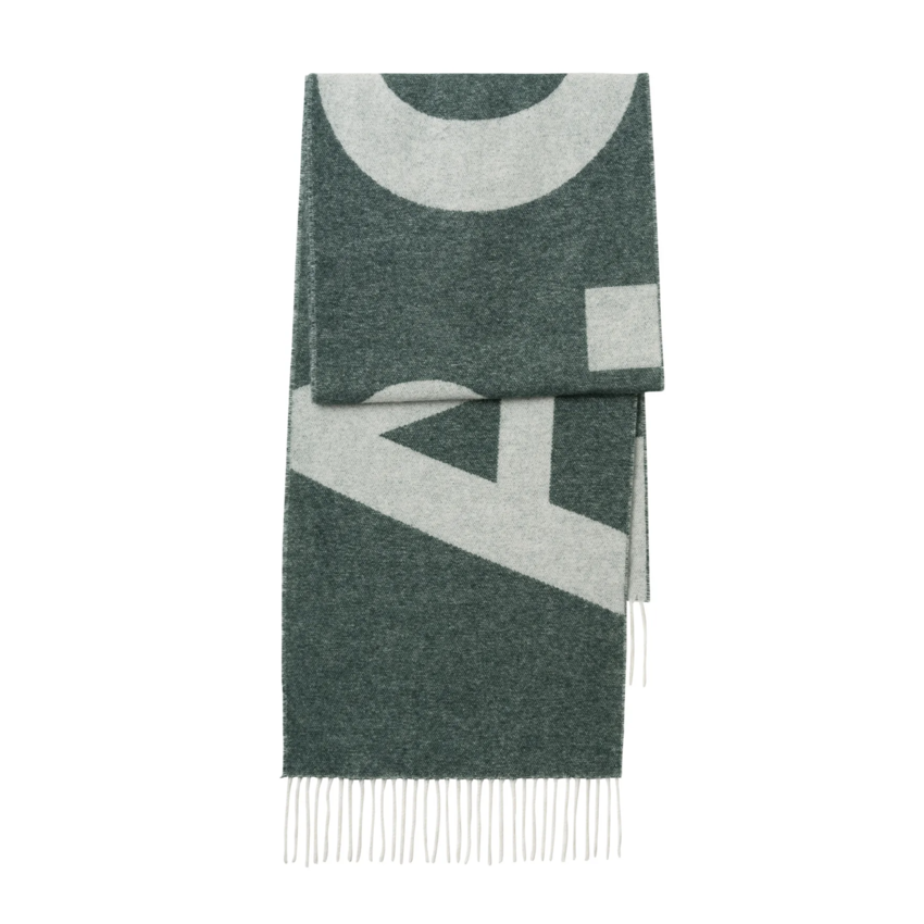 A.P.C. Paris Malo Scarf Green