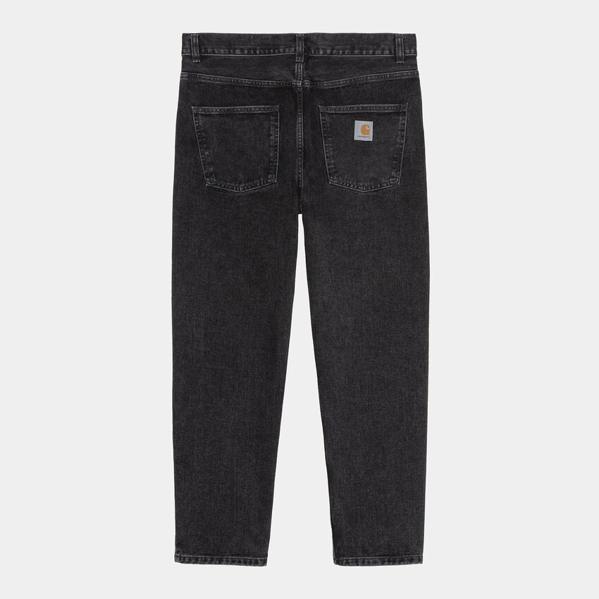 Carhartt WIP Newel Pant Cotton Black Stone Washed