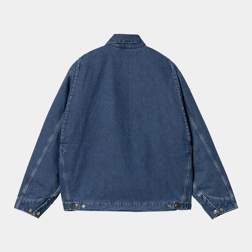 Carhartt WIP OG Detroit Jacket Blue Stone Washed