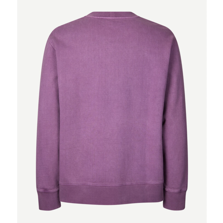 Samsoe//Samsoe Pigment Crew Neck 14485 Sunset Purple