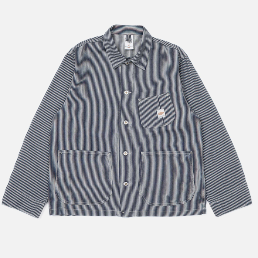 Nudie Jeans Howie Hickory Chore Jacket