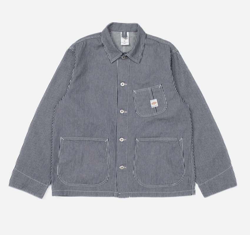 Nudie Jeans Howie Hickory Chore Jacket