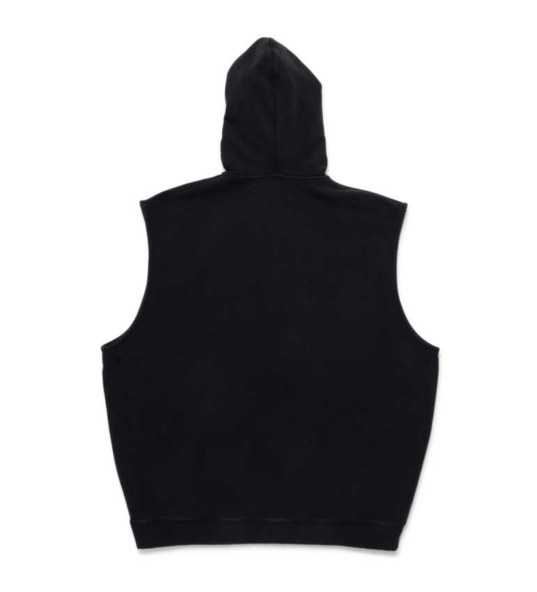 New Amsterdam Surf Association  Sleeveless Hoodie Black