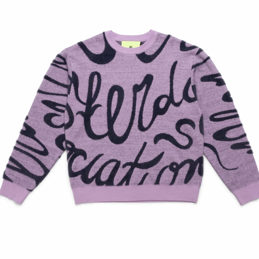 New Amsterdam Surf Association  Tulip Crew Neck Pink