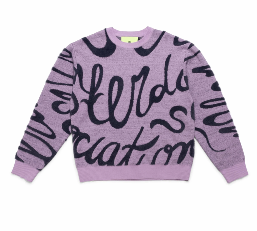 New Amsterdam Surf Association  Tulip Crew Neck Pink