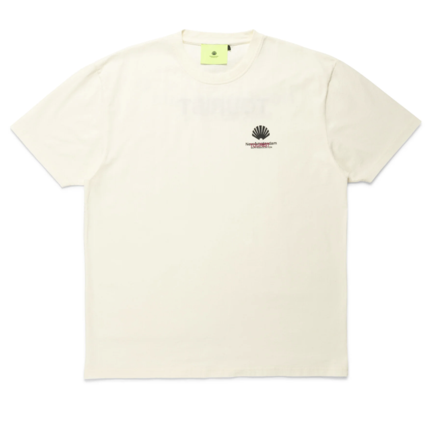 New Amsterdam Surf Association  Logo Tourist Tee Bone