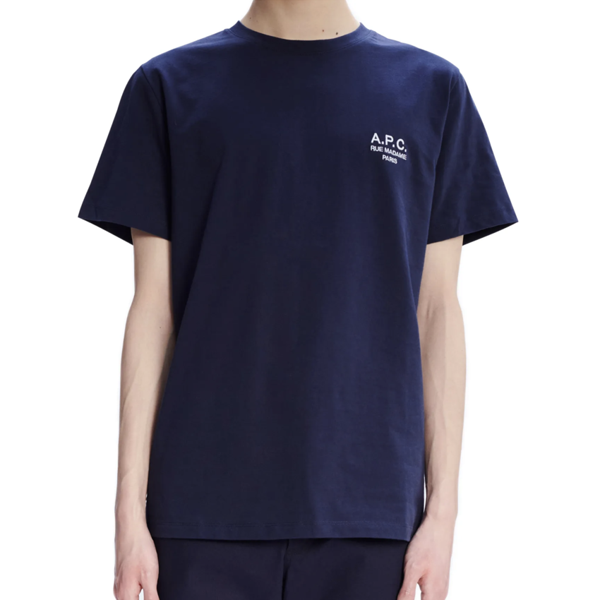 A.P.C. Paris Raymond T-Shirt Dark Navy Blue