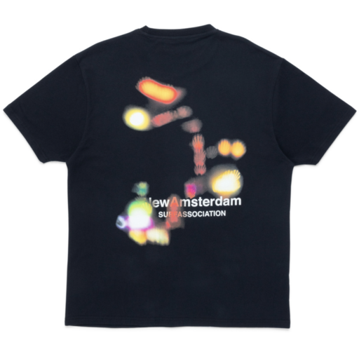 New Amsterdam Surf Association  Night Lights Tee Black