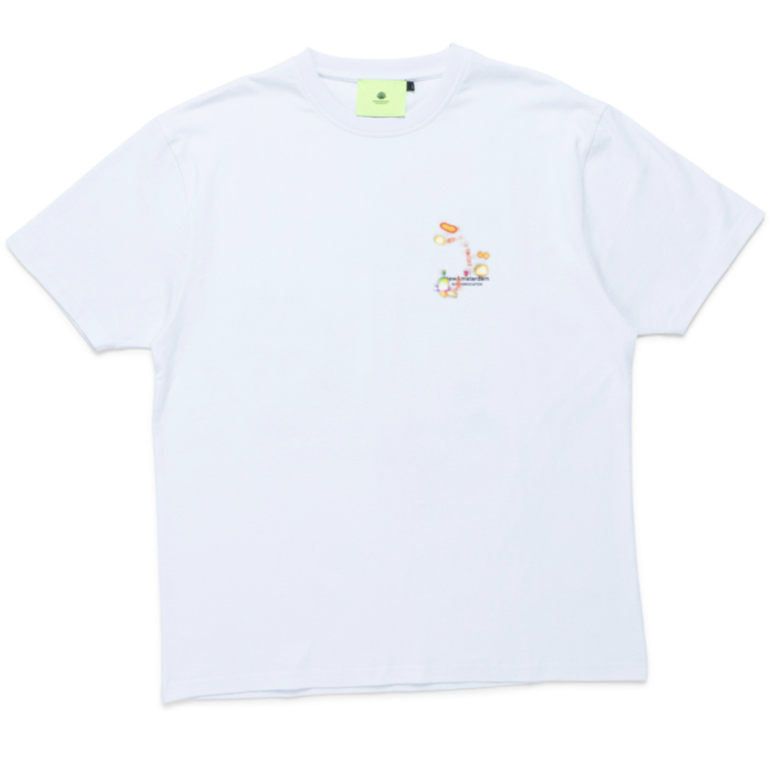 New Amsterdam Surf Association  Night Lights Tee White