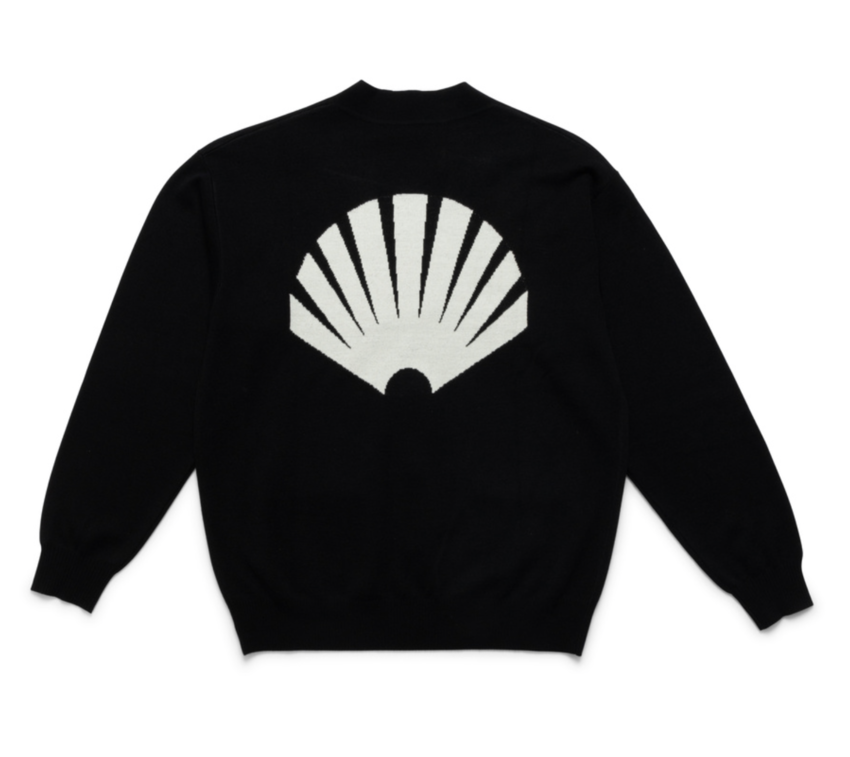 New Amsterdam Surf Association  Logo Cardigan Black