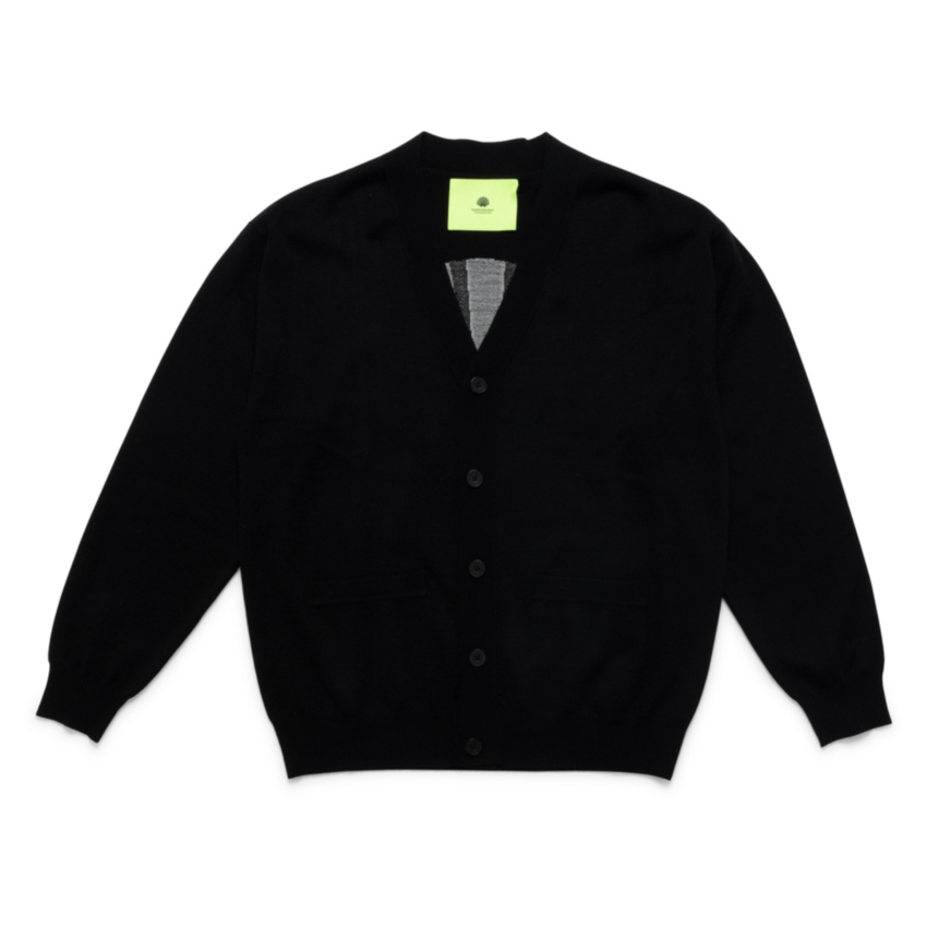 New Amsterdam Surf Association  Logo Cardigan Black