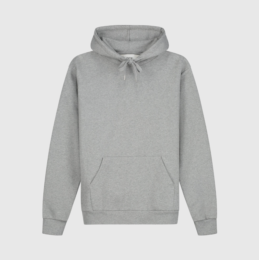 ARTE Antwerp Hank Back Hearts Hoodie Grey