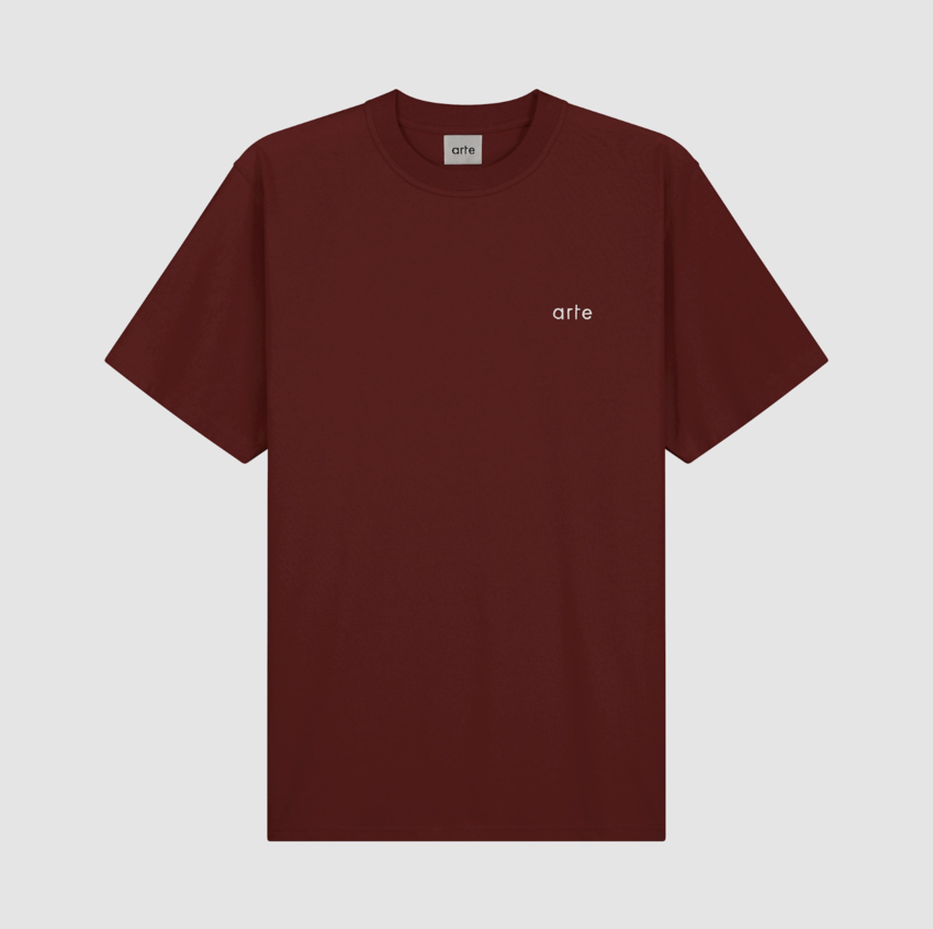 ARTE Antwerp Teo Back Team Tee Bordeaux