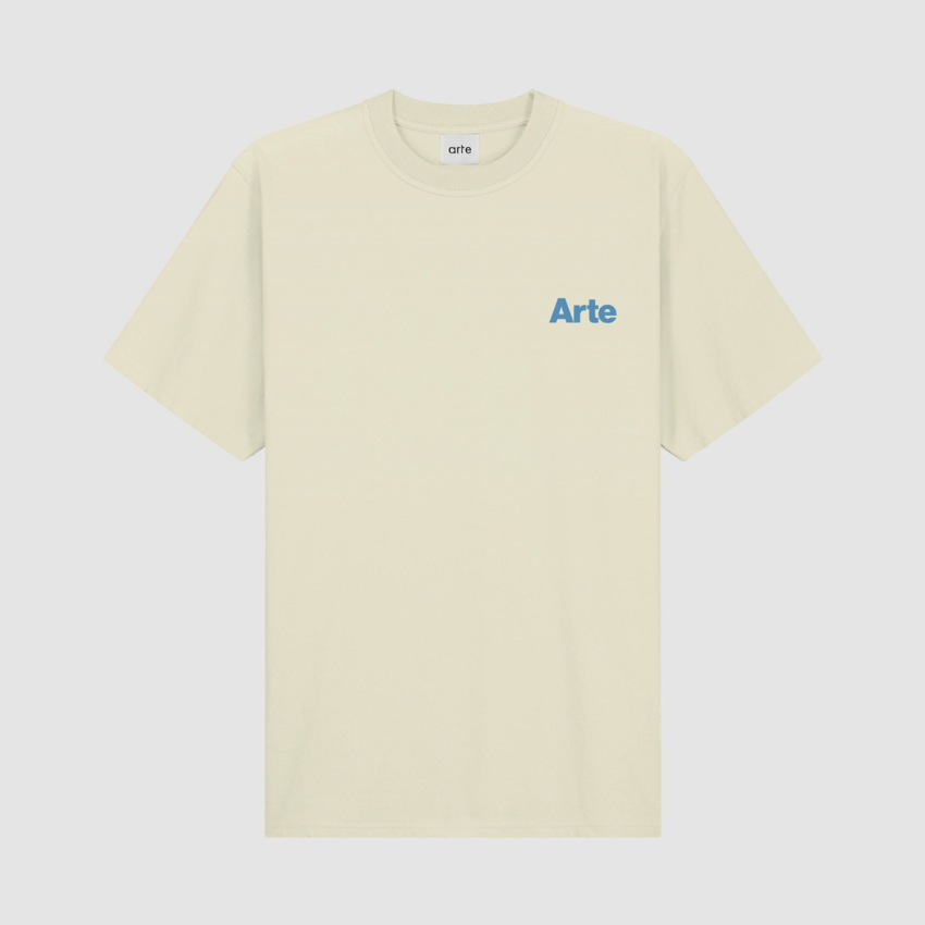 ARTE Antwerp Teo Back SS24 Tee Cream