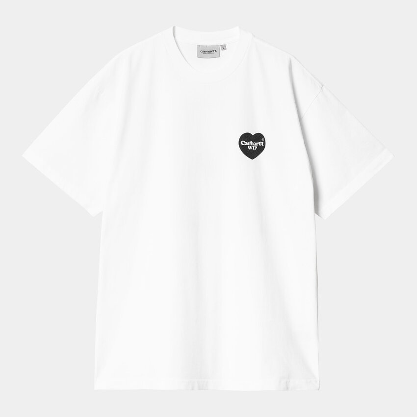 Carhartt WIP S/S Heart Bandana T-Shirt White/Black
