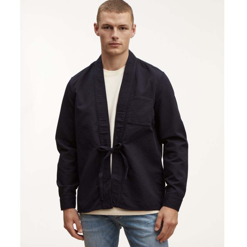 Denham Kimono Overshirt SF Indigo