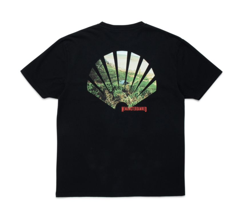 New Amsterdam Surf Association  NASA Tourist Tee Black