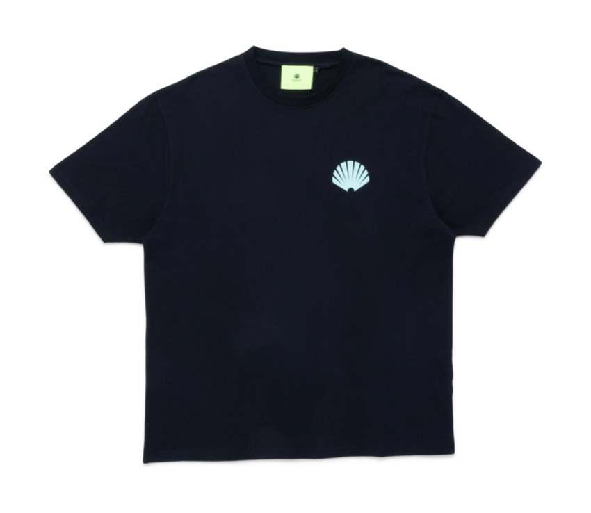 New Amsterdam Surf Association  Logo Tee Black Pool