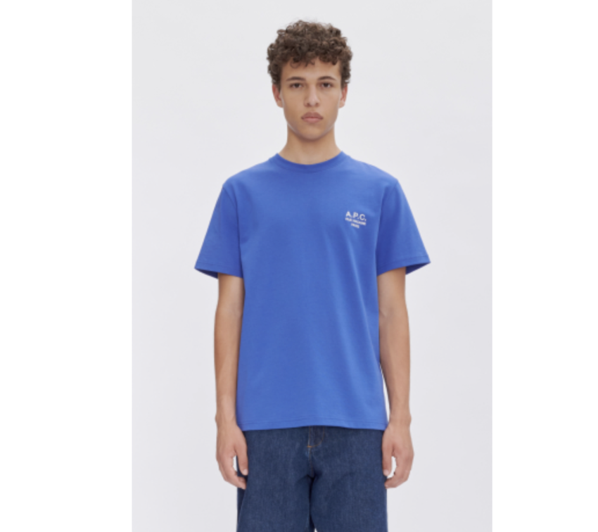 A.P.C. Paris Raymond T-shirt Blue/White