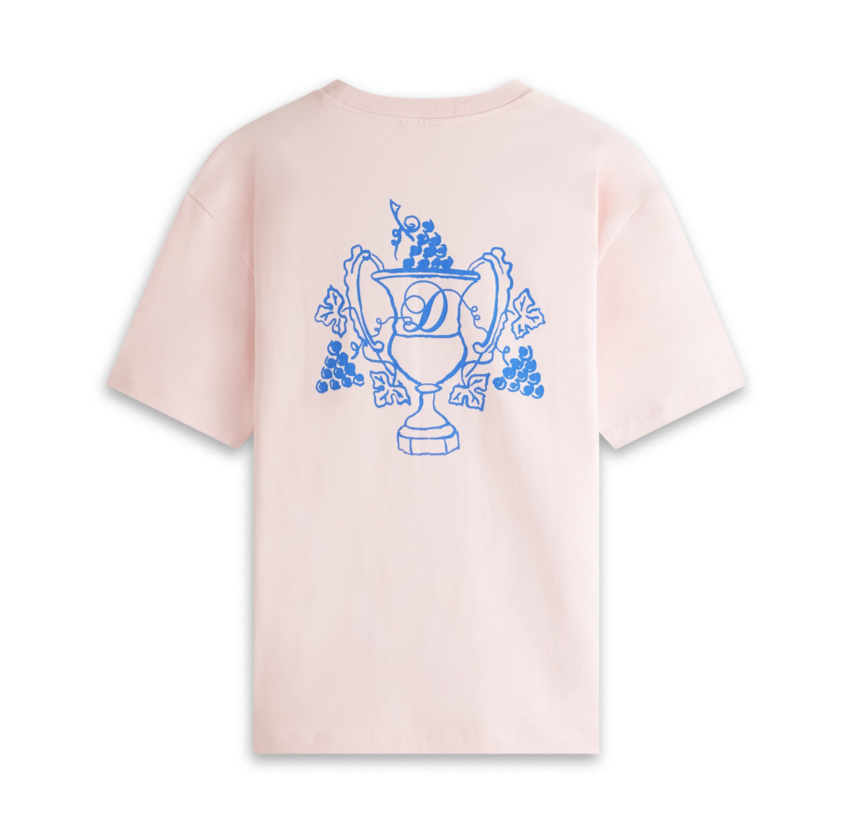 Drôle de Monsieur Coat of Arms Tee Pink