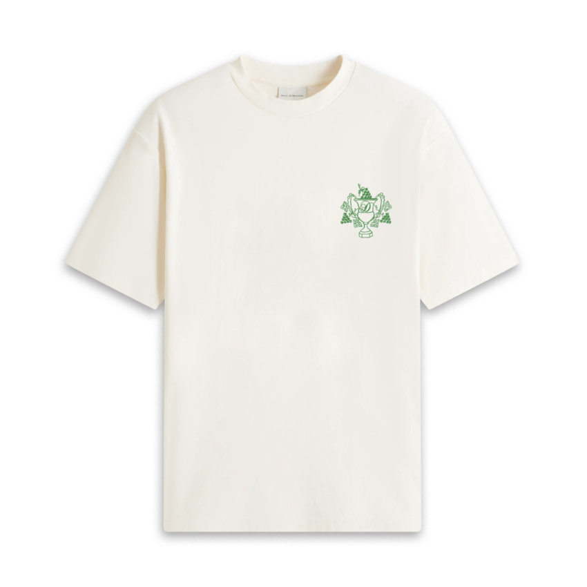 Drôle de Monsieur Coat of Arms Tee Cream