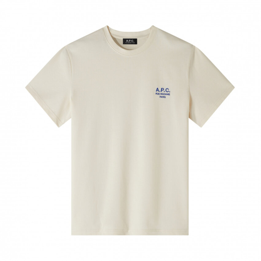 A.P.C. Paris Raymond Tee Off White