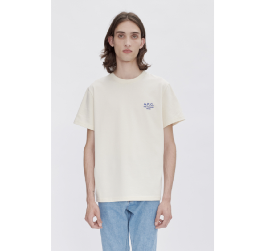 A.P.C. Paris Raymond Tee Off White