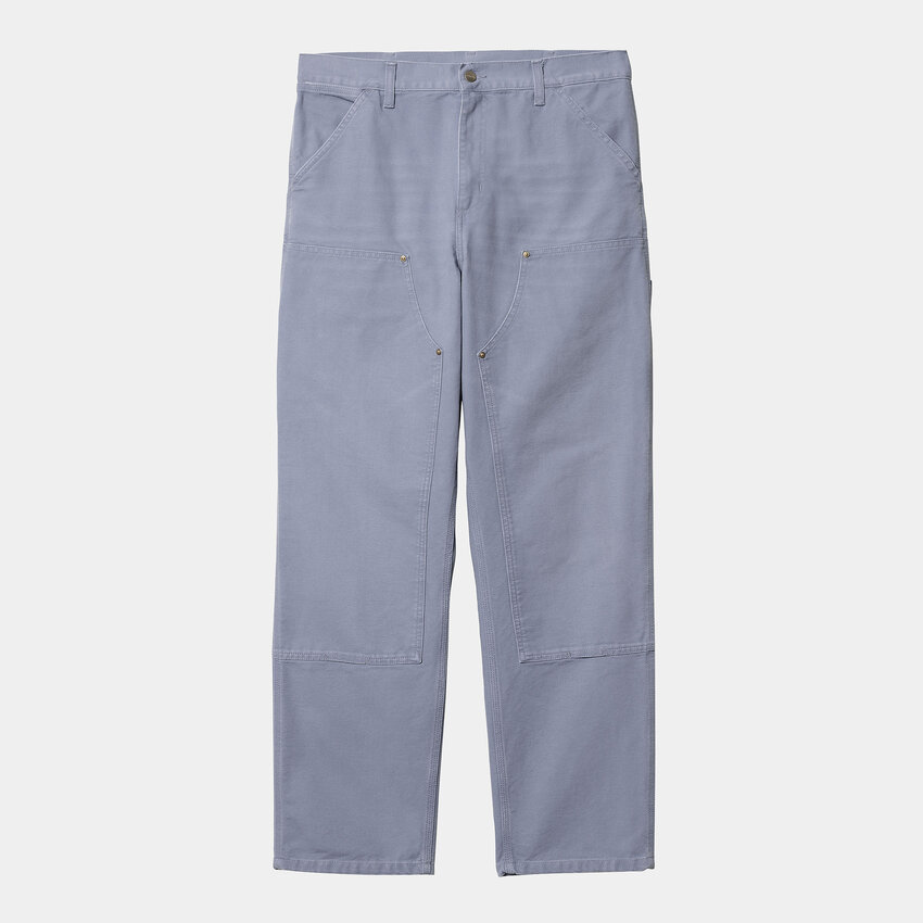 Carhartt WIP Double Knee Pant Bay Blue Aged Canvas