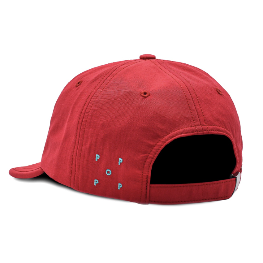 POP Trading Company Flexfoam Sixpanel Hat Rio Red/Peacock Green