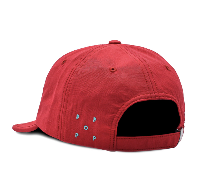 POP Trading Company Flexfoam Sixpanel Hat Rio Red/Peacock Green