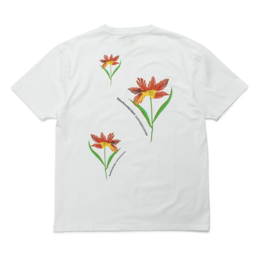 New Amsterdam Surf Association  Tulip Tee White