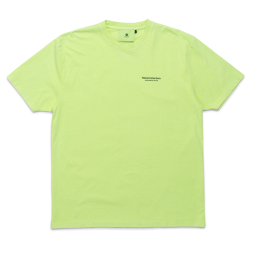 New Amsterdam Surf Association  Name Tee Safety Green