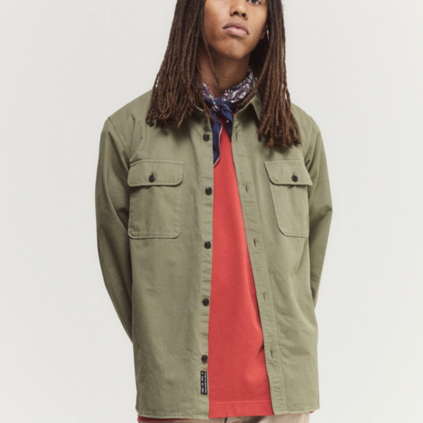 Tenue. Greg Overshirt Palm