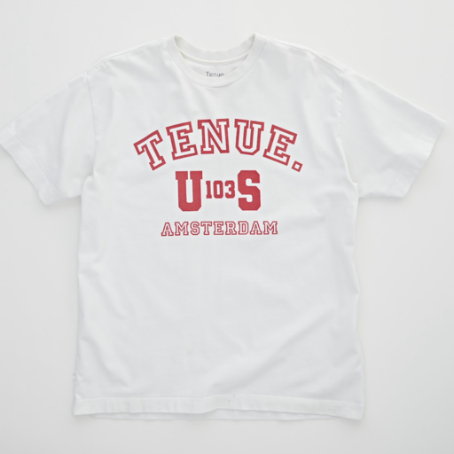 Tenue. Bruce US103 Logo Tee White