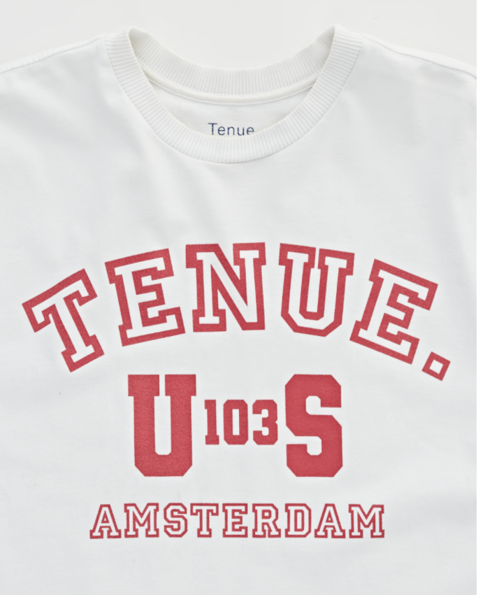 Tenue. Bruce Tee US103 White