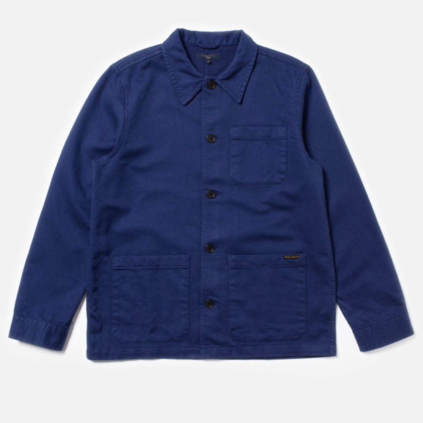 Nudie Jeans Barney Worker Jacket Mid Blue
