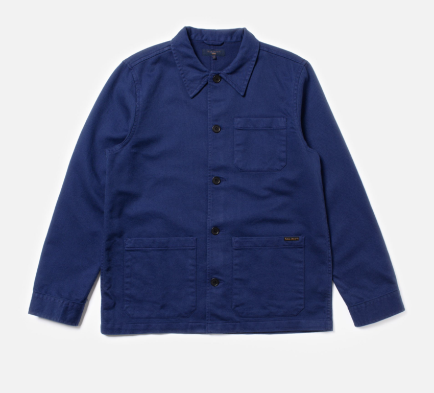 Nudie Jeans Barney Worker Jacket Mid Blue