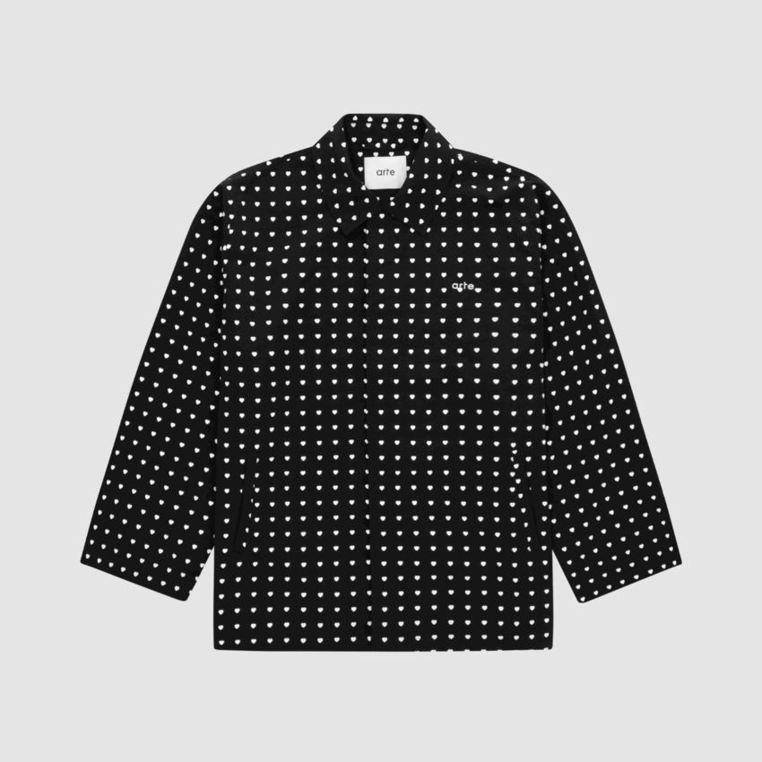 ARTE Antwerp Jules Heart Jacket Black/White