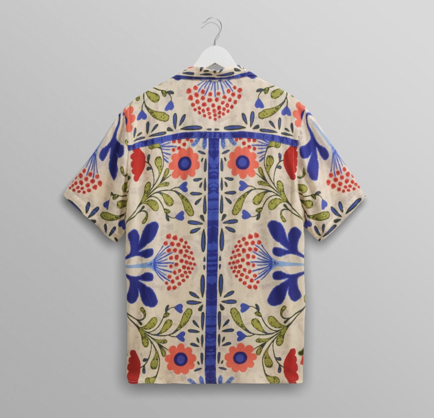 Didcot Shirt Summer Floral Multi