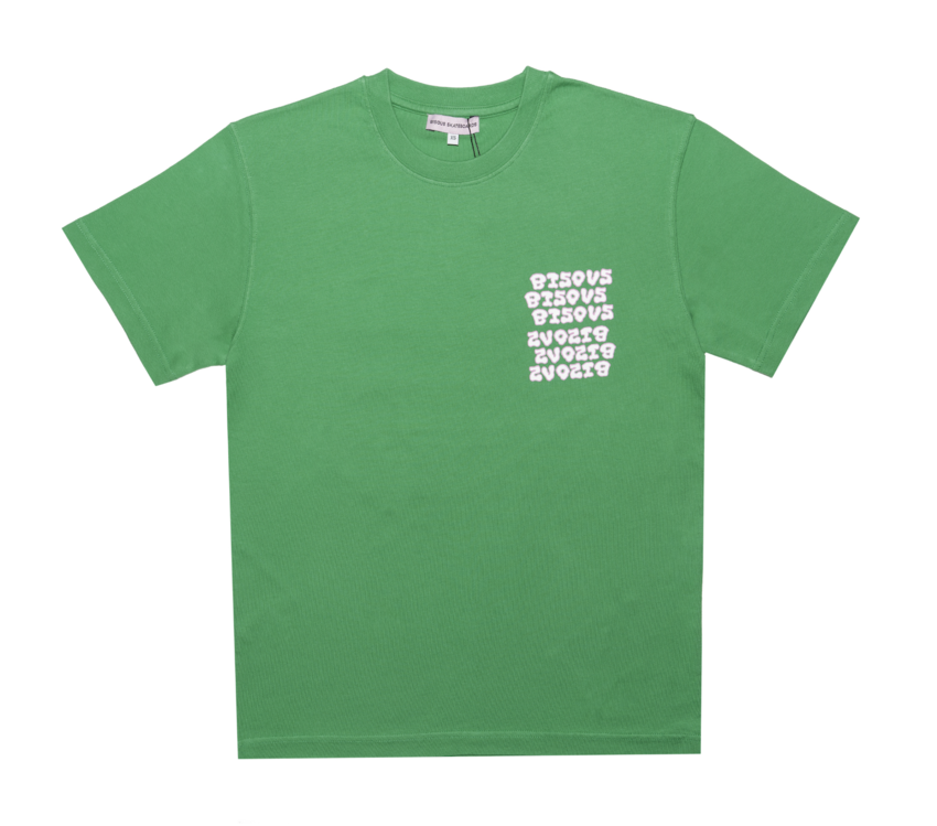 Bisous Skateboards Slime T-Shirt Kelly Green