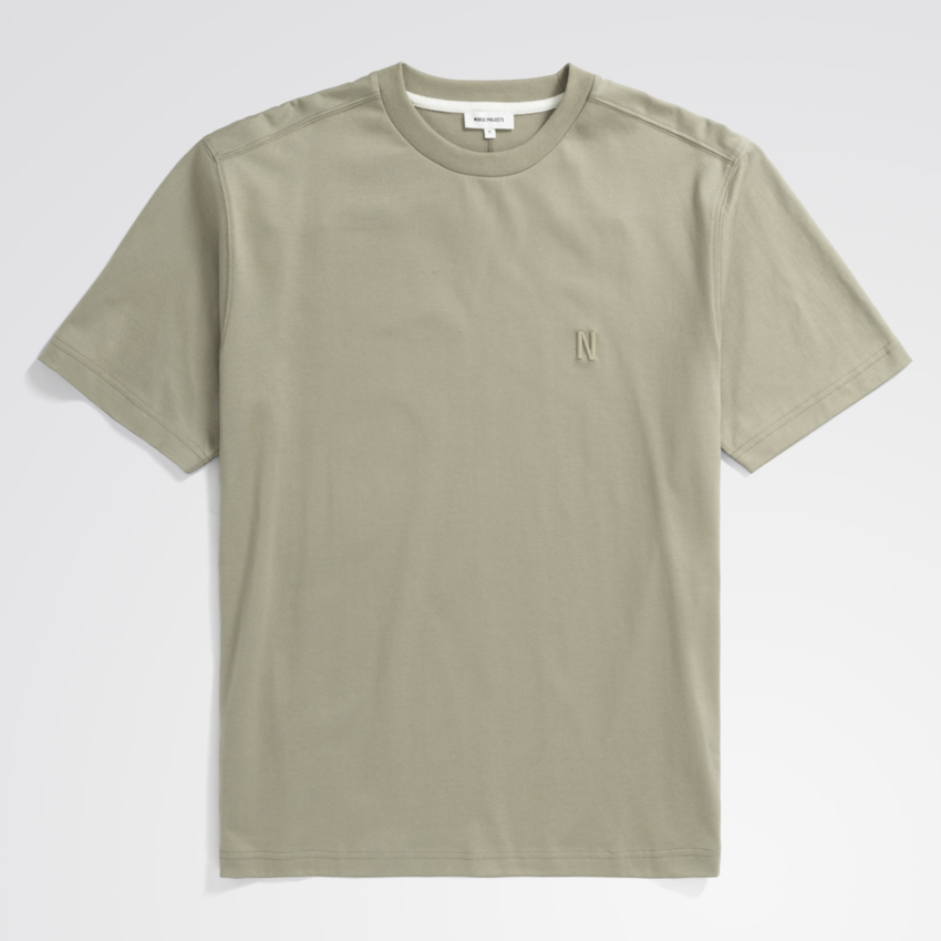 Norse Projects  Johannes Organic N Logo T-shirt Clay