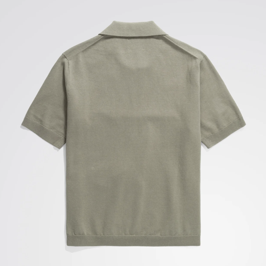 Norse Projects  Leif Cotton Linen Polo Clay