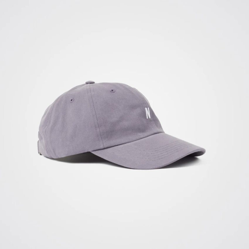 Norse Projects  Twill Sports Cap Dusk Purple