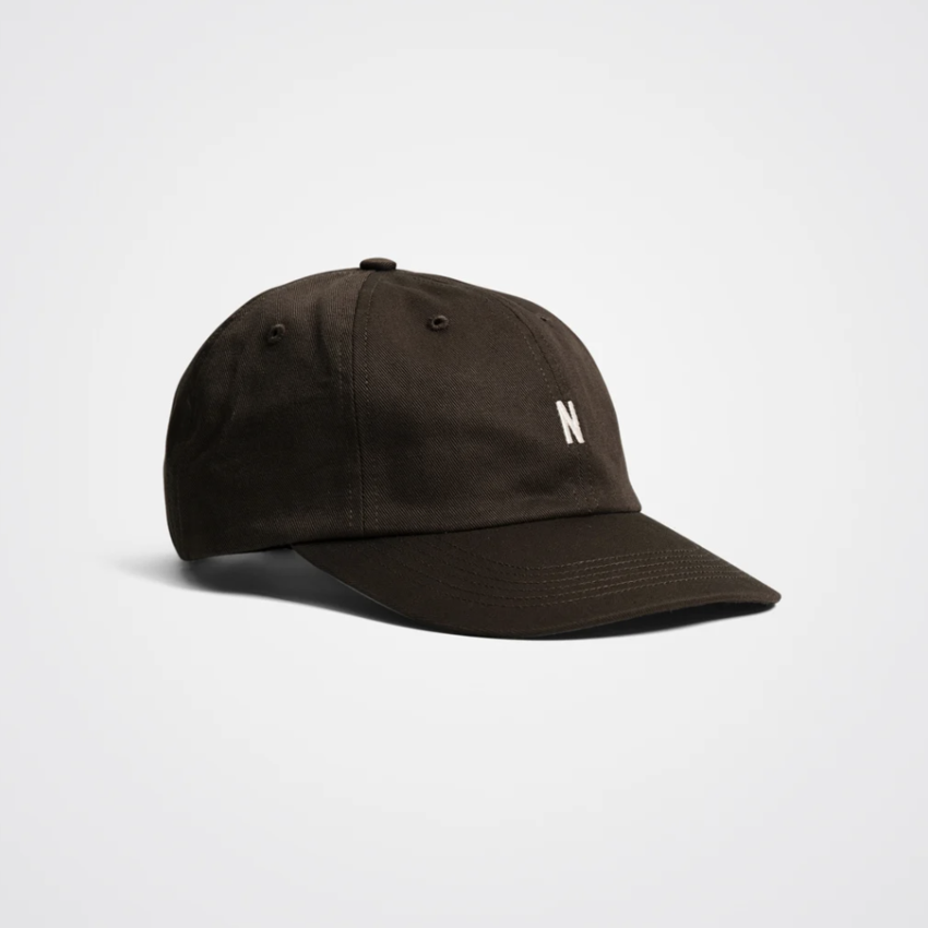 Norse Projects  Twill Sports Cap Espresso